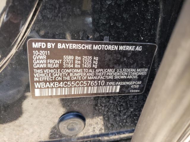 2012 BMW 740 LI WBAKB4C55CC576510