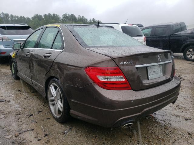 2014 MERCEDES-BENZ C 300 4MAT WDDGF8ABXEG235229