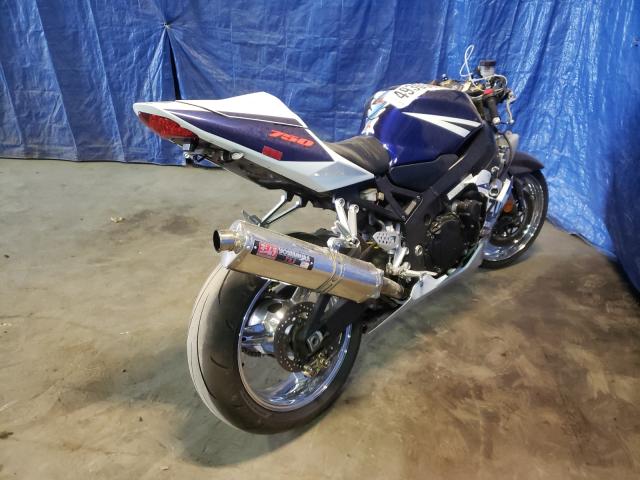 2004 SUZUKI GSX-R750 K JS1GR7JAX42103757