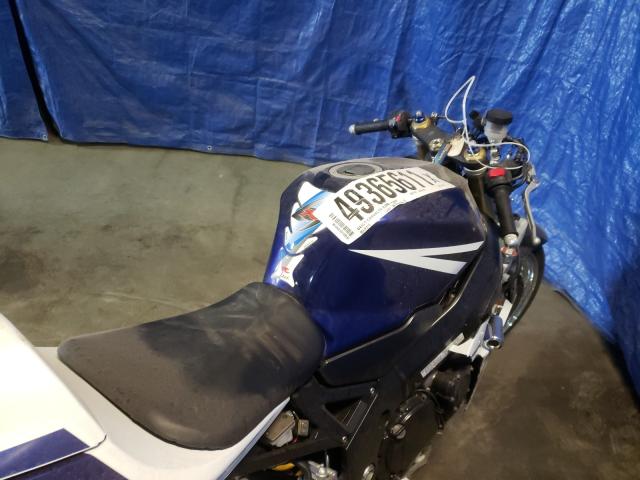 2004 SUZUKI GSX-R750 K JS1GR7JAX42103757