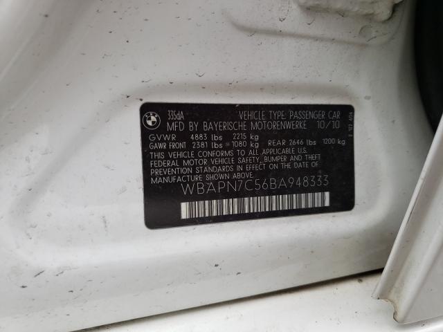 2011 BMW 335 D WBAPN7C56BA948333