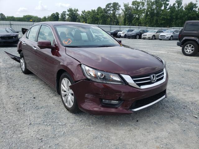 Salvage cars for sale at Lumberton, NC auction: 2015 Honda Accord EXL