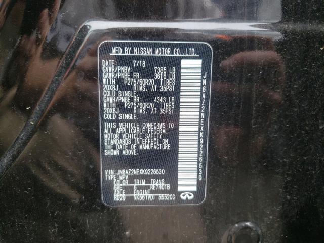 2019 INFINITI QX80 LUXE JN8AZ2NEXK9226530