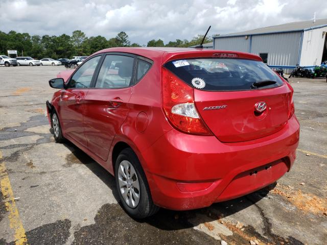 2015 HYUNDAI ACCENT GS KMHCT5AE8FU202674