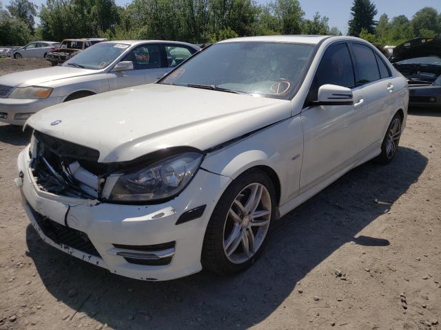2012 MERCEDES-BENZ C250 WDDGF4HB4CR237378