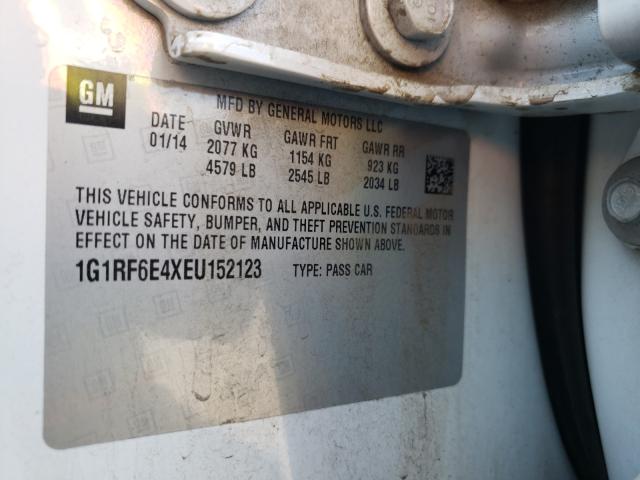 VIN 1G1RF6E4XEU152123 2014 Chevrolet Volt no.10