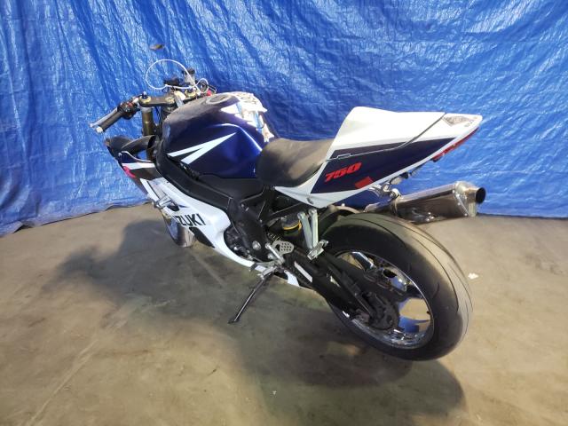 2004 SUZUKI GSX-R750 K JS1GR7JAX42103757