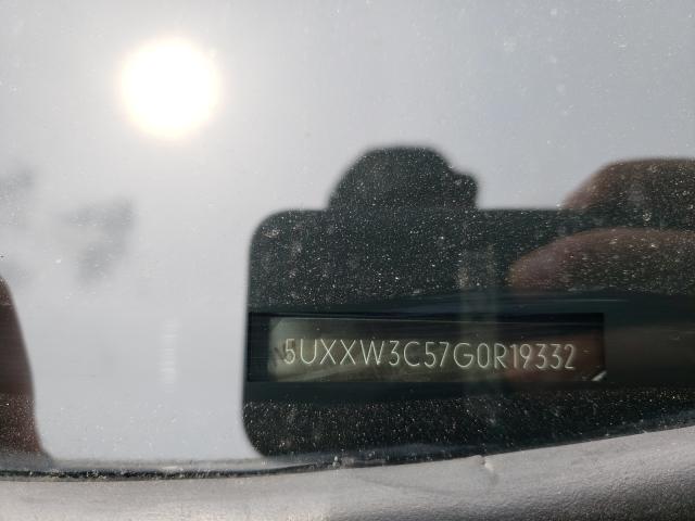 2016 BMW X4 XDRIVE2 5UXXW3C57G0R19332