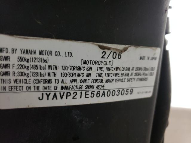 2006 YAMAHA XV1900 A JYAVP21E56A003059