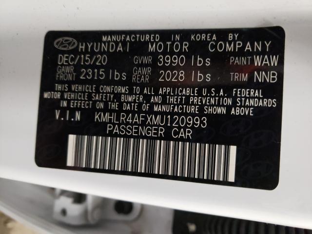 2021 HYUNDAI ELANTRA N KMHLR4AFXMU120993
