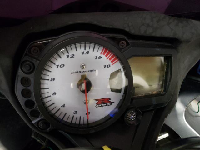 2007 SUZUKI GSX-R600 JS1GN7DA272113761
