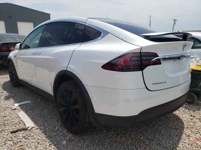 2016 TESLA MODEL X 5YJXCBE25GF007288