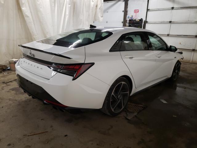 2021 HYUNDAI ELANTRA N KMHLR4AFXMU120993
