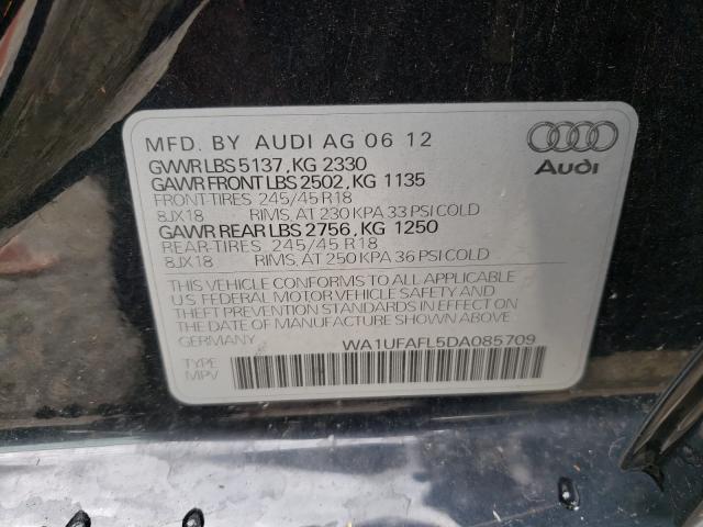 2013 AUDI A4 ALLROAD WA1UFAFL5DA085709
