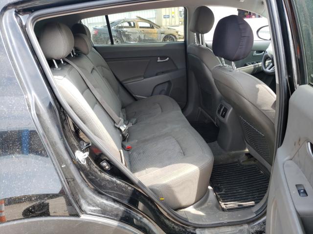  KIA SPORTAGE 2016 Чорний