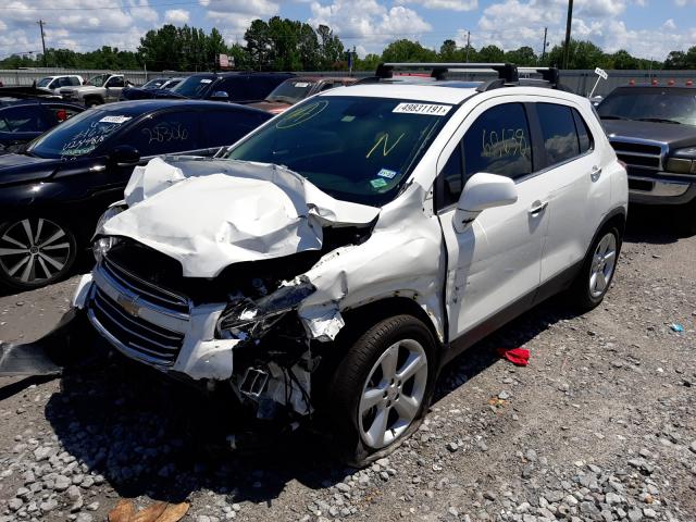 2016 CHEVROLET TRAX LTZ KL7CJMSB4GB519029
