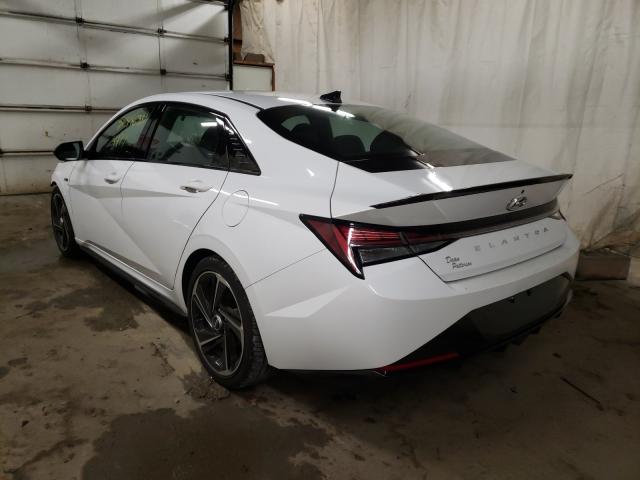 2021 HYUNDAI ELANTRA N KMHLR4AFXMU120993