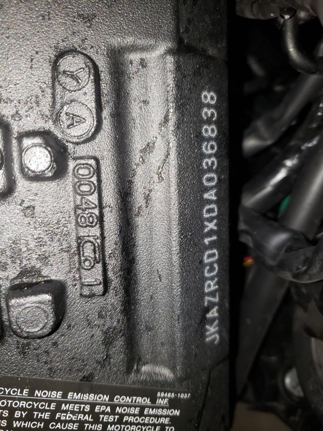 2013 KAWASAKI ZR1000 D JKAZRCD1XDA036838