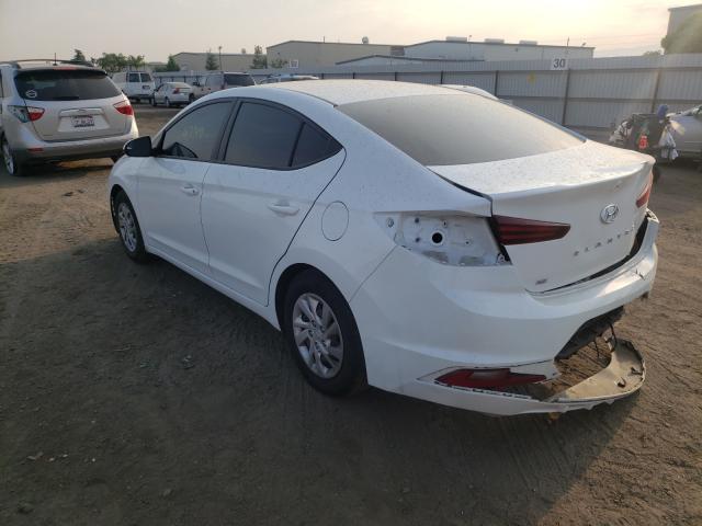 2019 HYUNDAI ELANTRA SE 5NPD74LFXKH493714