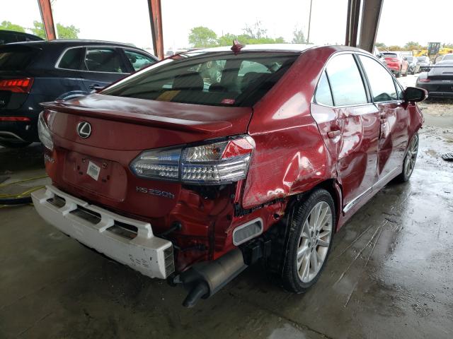 2010 LEXUS HS 250H JTHBB1BA0A2008473