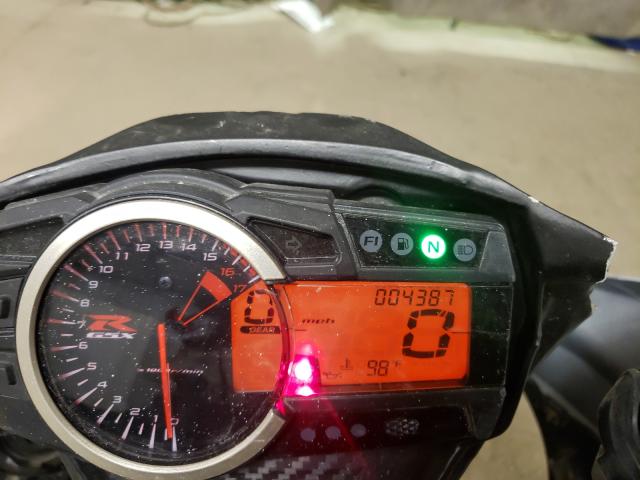 2017 SUZUKI GSX-R600 JS1GN7FA8H2100978