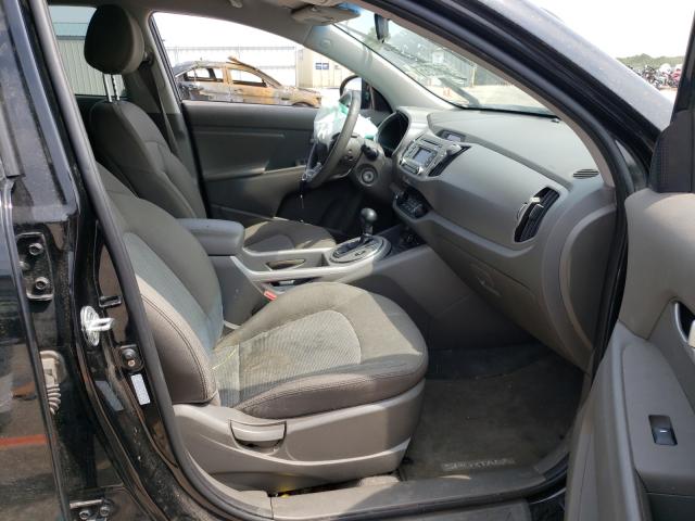  KIA SPORTAGE 2016 Чорний