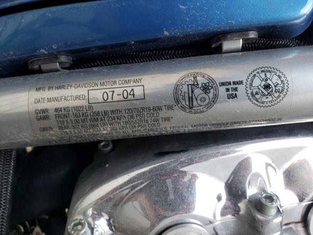 2005 HARLEY-DAVIDSON VRSCA 1HD1HAZ125K801344