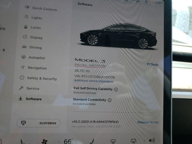 2018 TESLA 3 5YJ3E1EB6JF107779