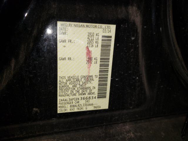 2014 NISSAN ALTIMA 2.5 - 1N4AL3AP1EN366834