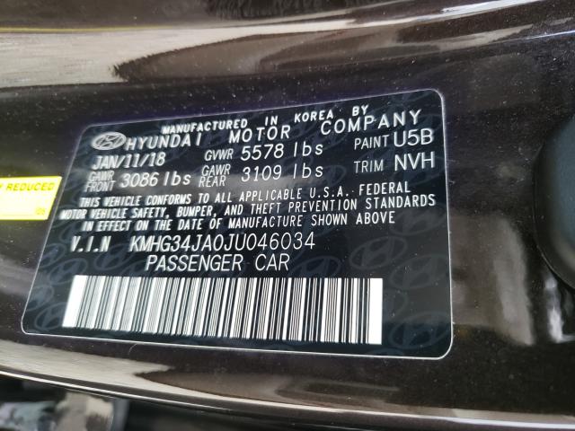 2018 GENESIS G90 PREMIU KMHG34JA0JU046034