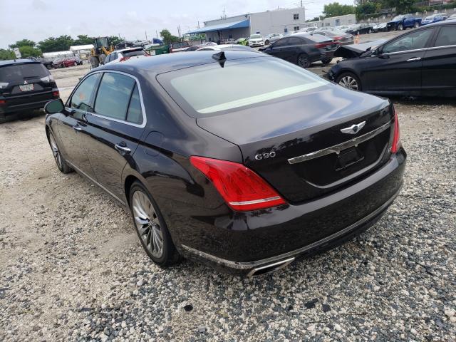 2018 GENESIS G90 PREMIU KMHG34JA0JU046034