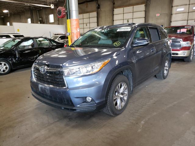 2015 TOYOTA HIGHLA XLE 5TDJKRFH7FS163282