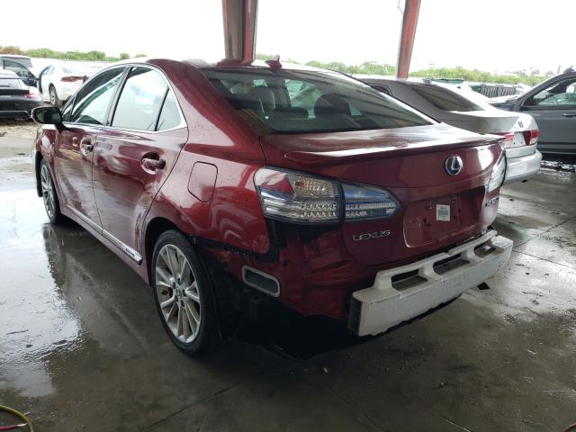 2010 LEXUS HS 250H JTHBB1BA0A2008473