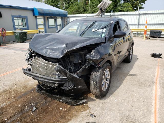  KIA SPORTAGE 2016 Чорний