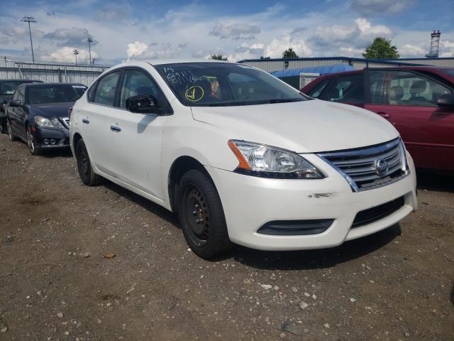 Salvage cars for sale at Finksburg, MD auction: 2014 Nissan Sentra S