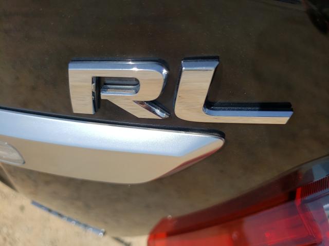 2011 ACURA RL JH4KB2F67BC001012