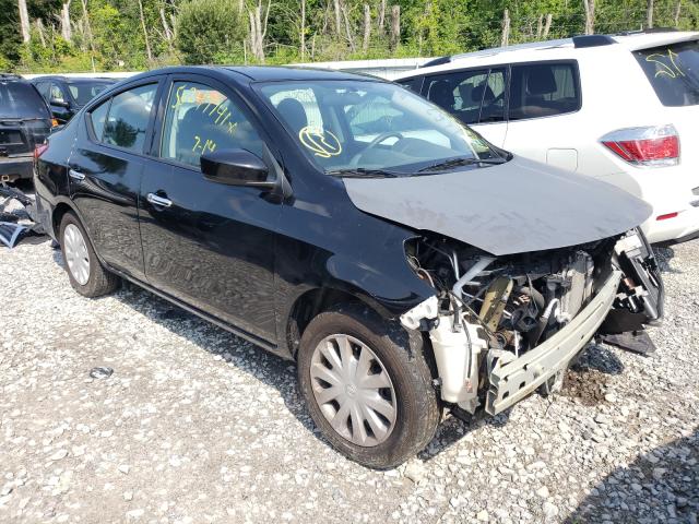 Salvage cars for sale from Copart Leroy, NY: 2019 Nissan Versa S