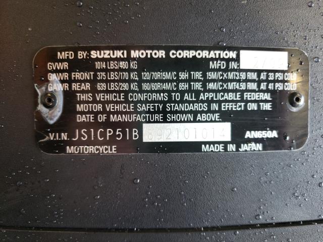 2009 SUZUKI AN650 A JS1CP51B892101014