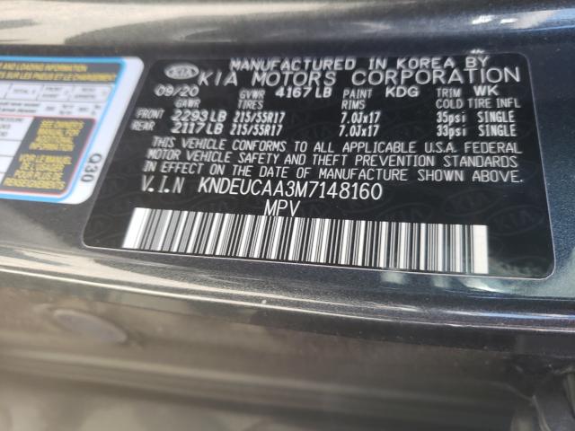 2021 KIA SELTOS S KNDEUCAA3M7148160