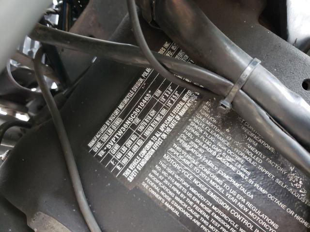 2012 VICTORY MOTORCYCLES CROSS COUN 5VPTW36N5C3010463