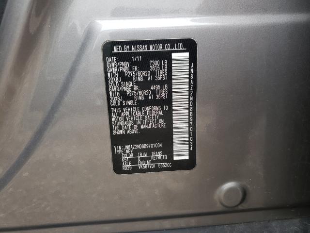 2011 INFINITI QX56 JN8AZ2ND8B9701034