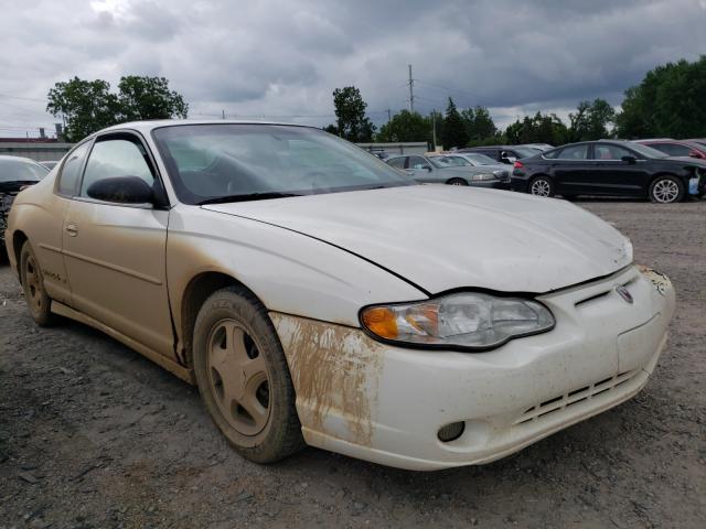 Chevrolet Montecarlo salvage cars for sale: 2003 Chevrolet Monte Carlo SS