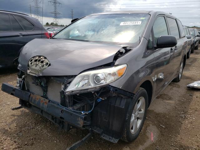 2012 TOYOTA SIENNA BAS 5TDKA3DC3CS010809