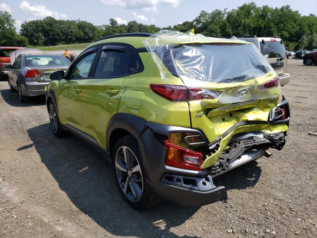 2020 HYUNDAI KONA LIMIT KM8K3CA56LU436064