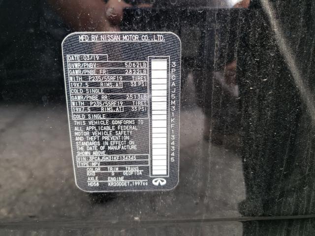 2019 INFINITI QX50 ESSEN 3PCAJ5M31KF134345