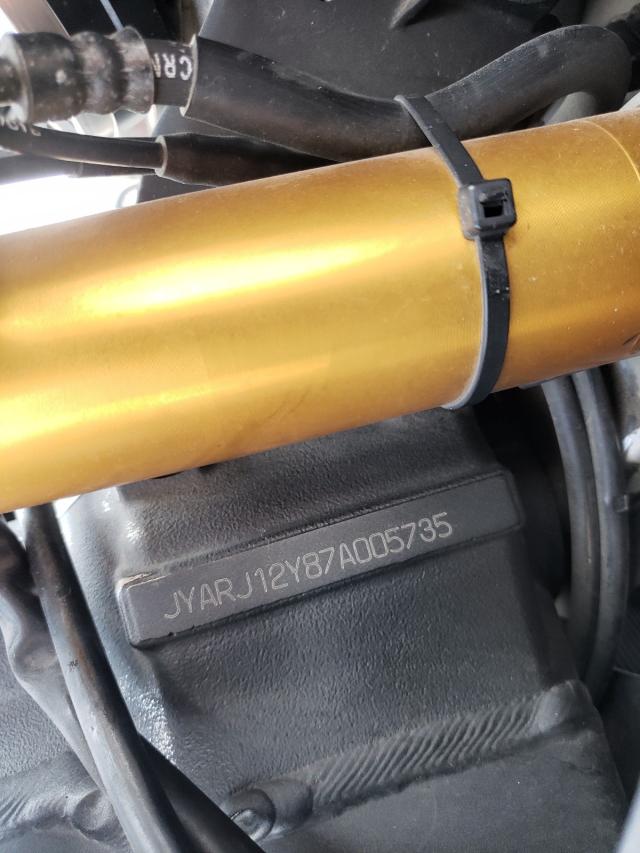 2007 YAMAHA YZFR6 L JYARJ12Y87A005735