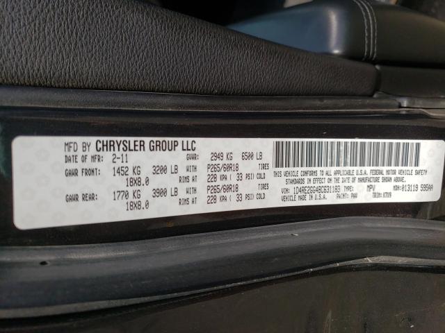2011 DODGE DURANGO EX 1D4RE2GG4BC631183