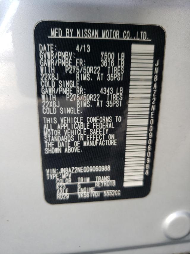 2013 INFINITI QX56 JN8AZ2NE0D9060988