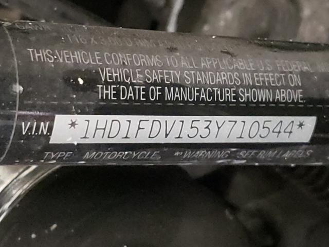 2003 HARLEY-DAVIDSON FLHR 1HD1FDV153Y710544