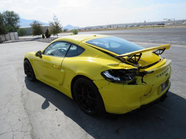 2016 PORSCHE CAYMAN GT4 WP0AC2A83GK192492